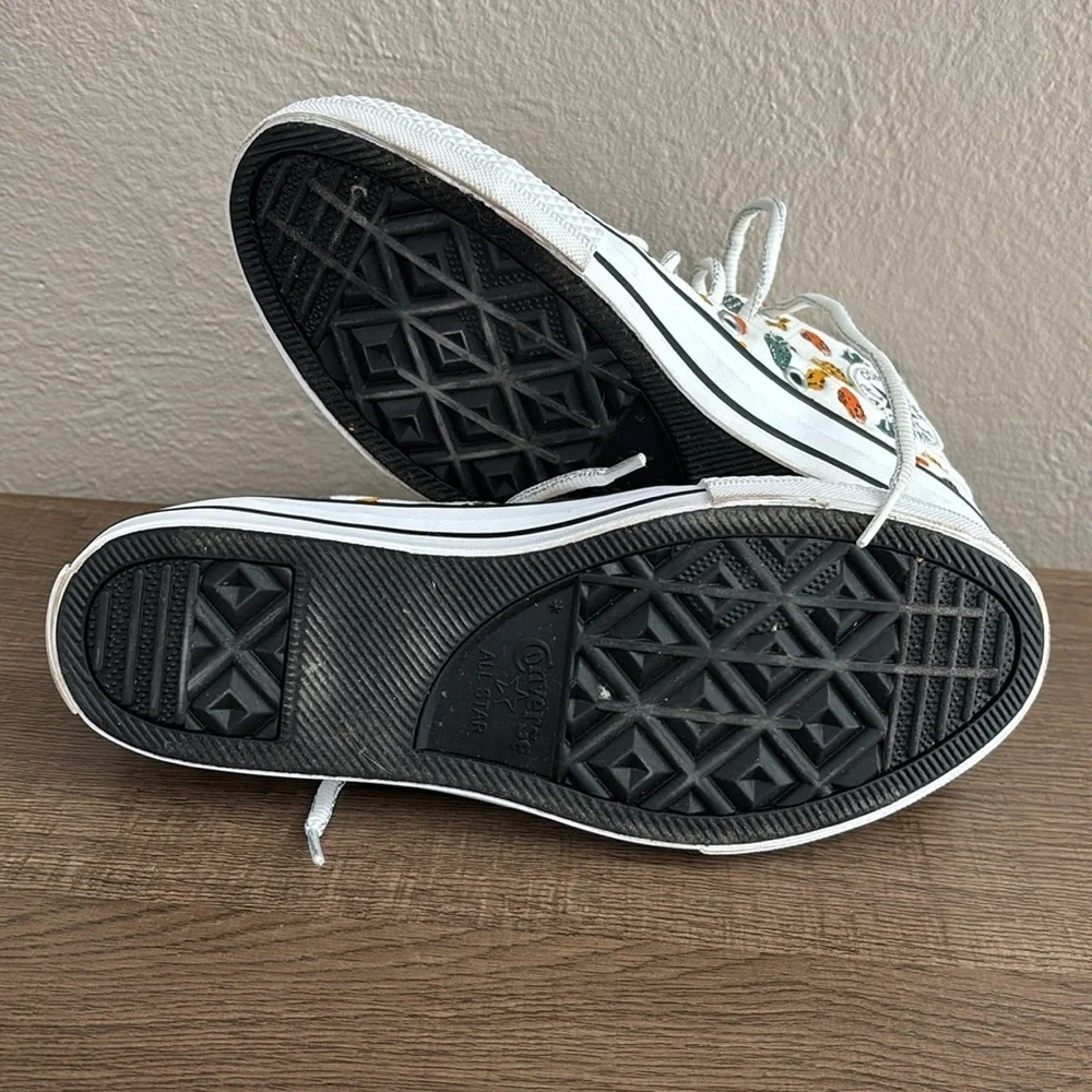 Converse Boys Hi-Top Dinosaur School Sneakers Shoes Kids Size 4.5